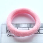 Бесшовные резинки для волос 3 см, белый (100 шт) — изображение 2