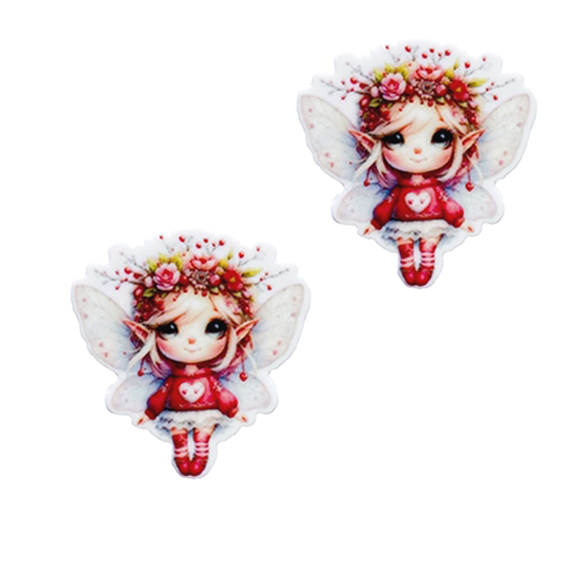 Кабошон-вырубка "Девочка" 3,3*3,5 мм  (1 шт) — изображение 1