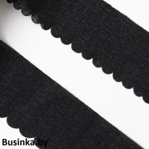 Лента шифоновая 3 см*1,4 м (1 шт), чёрный