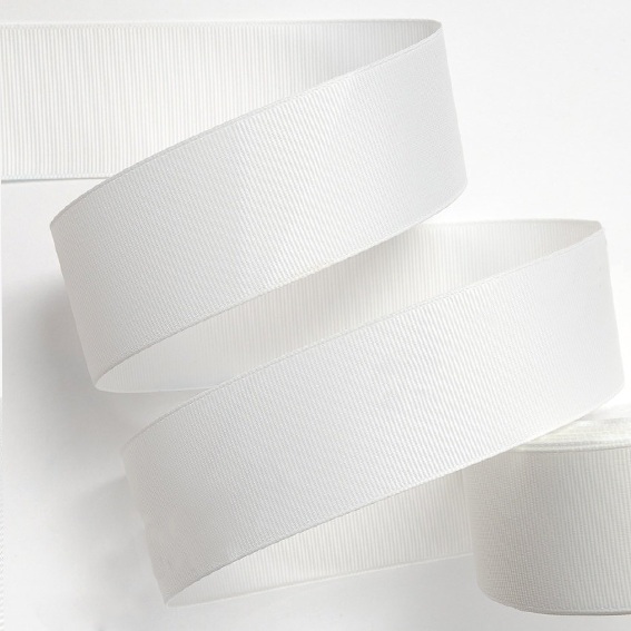 Лента репсовая 4 см, молочный (1 метр) — изображение 1