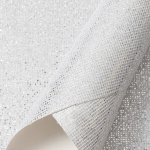 Кожзам "Квадратики" 21*29 см, серебро (1 шт)