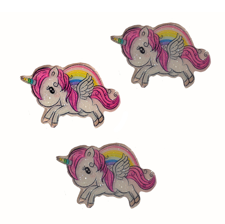 Кабошон-вырубка "Единорог" 28*20 мм — изображение 1