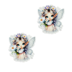 Кабошон-вырубка "Девочка" 3,0*3,3 мм  (1 шт)