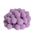 Помпоны Premium 1.5 см, сиреневый, 10 шт