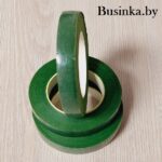Лента флористическая 1.2 см, зеленый
