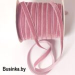 Бархатная лента 1 см, пенка 222 (1 метр)