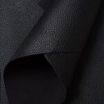 Кожзам зернистый 20*30 см, чёрный (1 шт)
