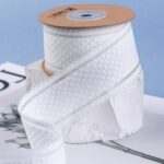 Лента декоративная  2,5 см (1 метр), молочный
