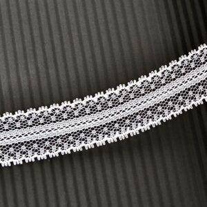 Кружево  2,2 см (1 метр), белый